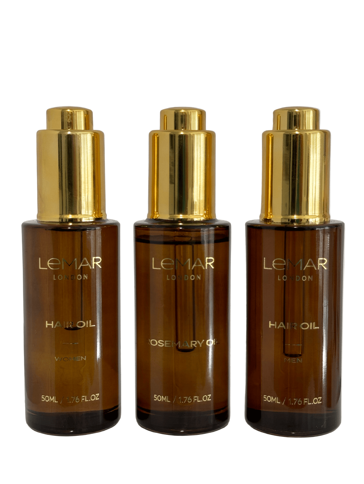 Lemar Triple Hair Oil Bundle