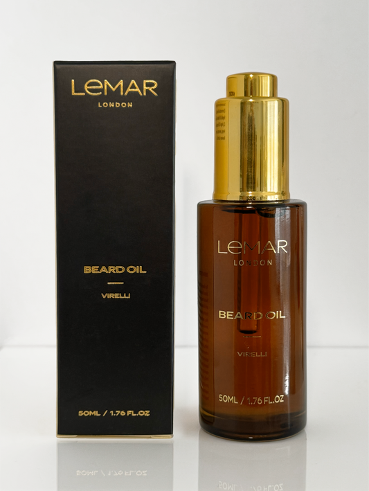 Lemar Premium Virelli Beard Oil 100% Organic